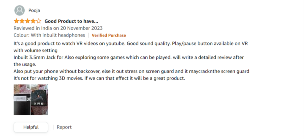 Procus One positive reviews on Amazon
